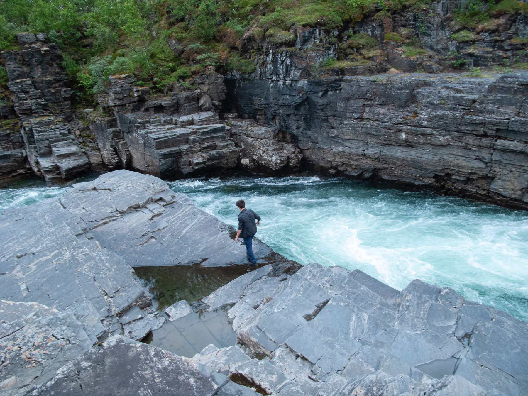 Northern Sweden nature scene